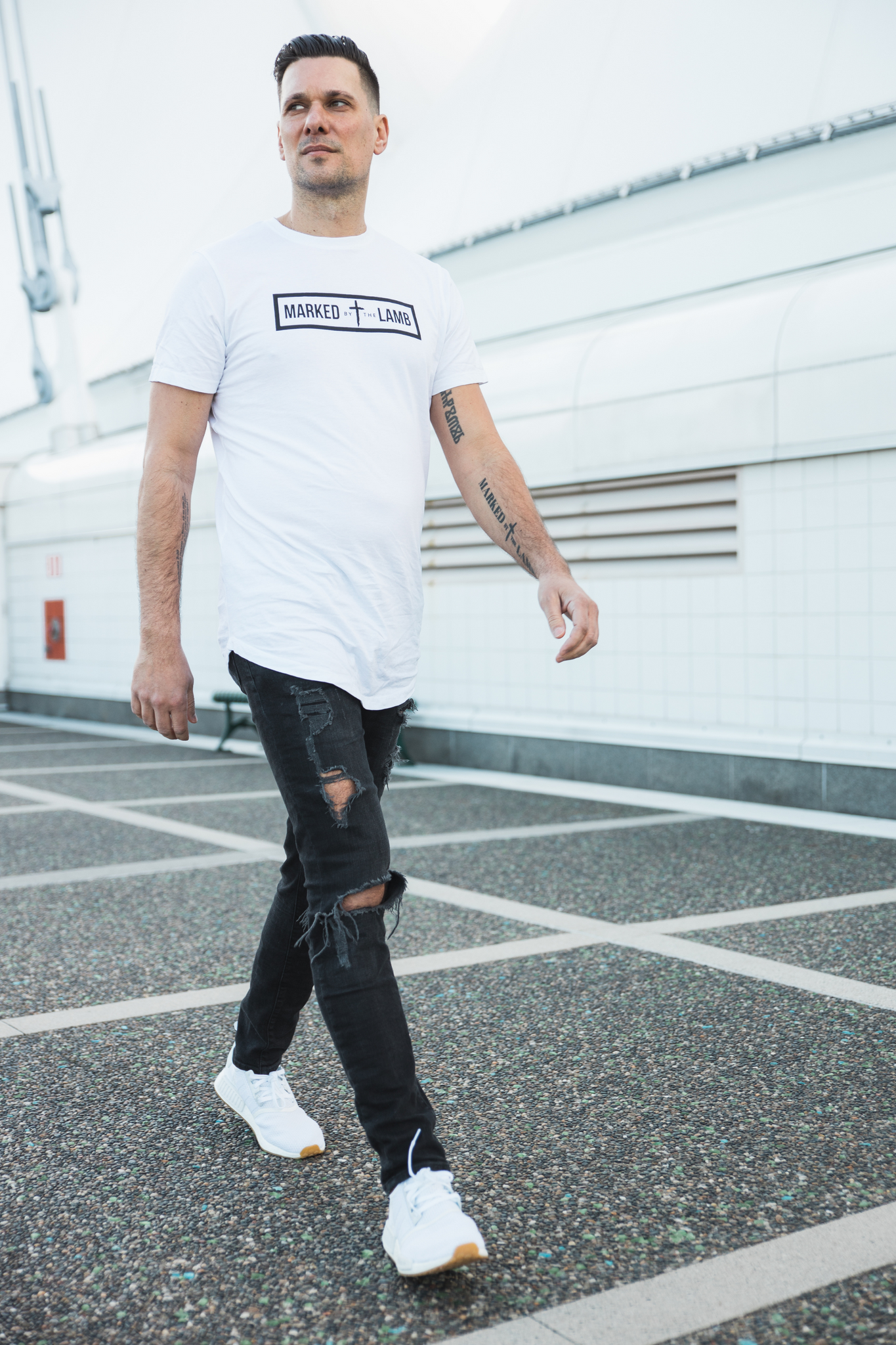 Original Logo White Tee